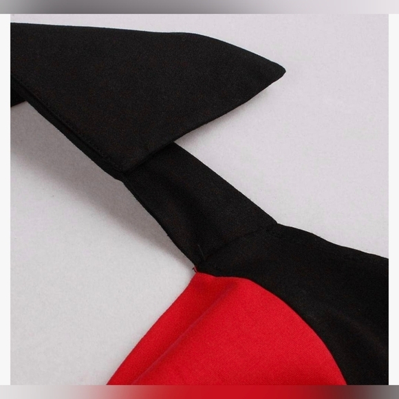 IKADEX Vintage 1950s Rockabilly Swing Dress #550 - Picture 9 of 11